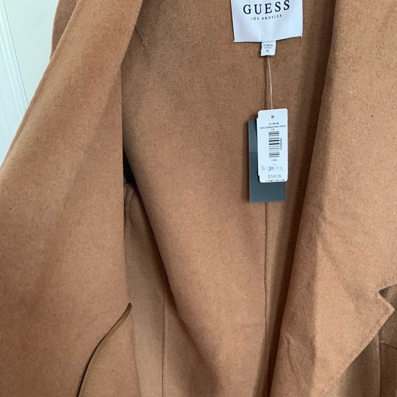 BNWT Guess Lightweight Oversized Wool Coat - XS - Picture 10 of 12